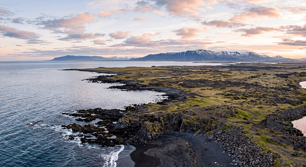 Foto · Küste von Reykjavík